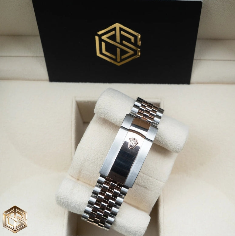 Women And Man Datejust 41 126331 Everose Chocolate Diamond Dial Jubilee Bracelet 2023 Watch