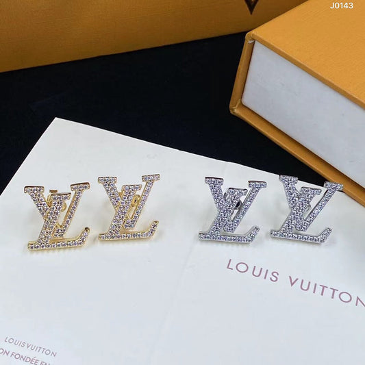 2025 Full Diamond Logo Earrings