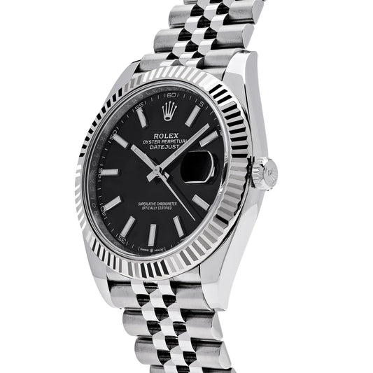 2025 Watch Datejust 126334 Stainless Steel Black Dial Jubilee