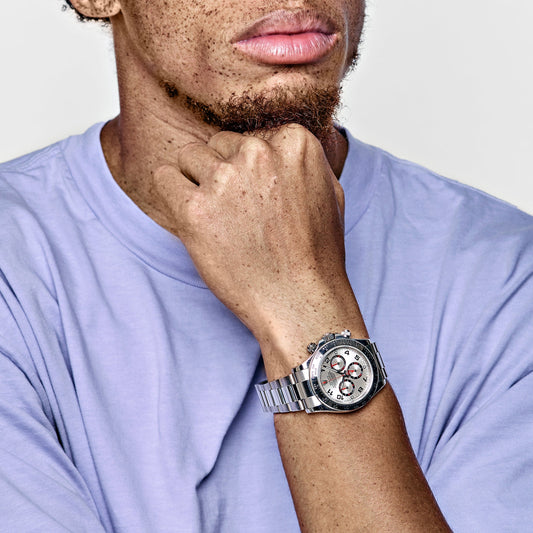 2025 Watch Daytona 116509 Silver Racing Dial White Gold (2006)