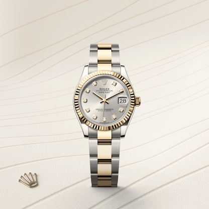 Datejust 31 Oyster, 31 mm, acier Oystersteel et or jaune watch