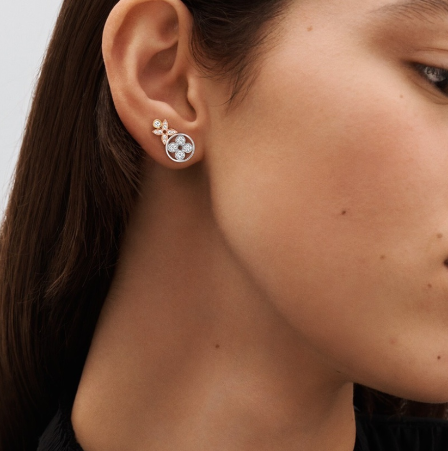 2025 Four Leaf Clover Flower Stud Earrings