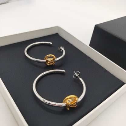 2025 New Silver Hoop Earrings