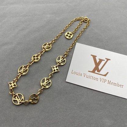 2025 Fashionable Hollow Printed Necklace