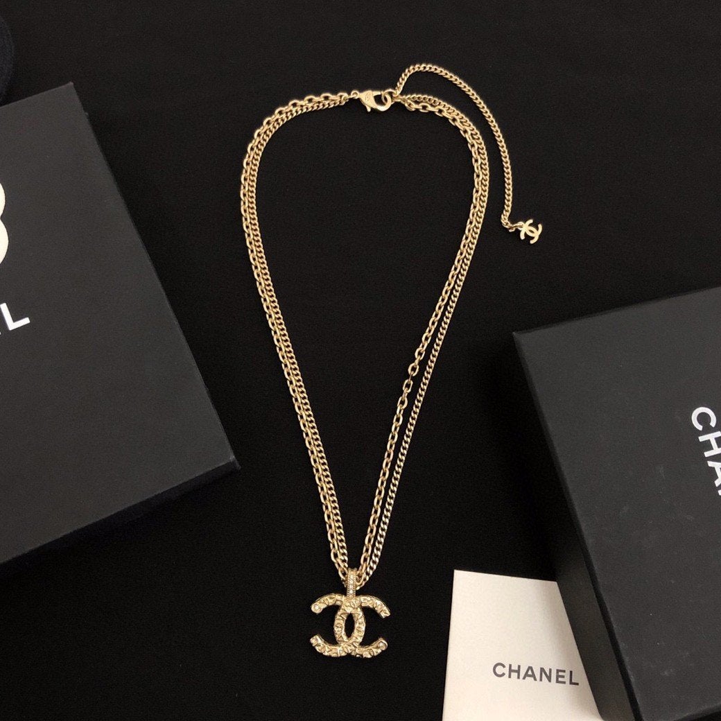 2025 High-end Double-Strand Letter Necklace