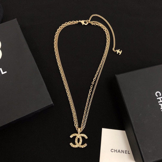 2025 High-end Double-Strand Letter Necklace