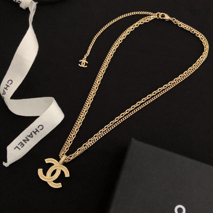 2025 High-end Double-Strand Letter Necklace