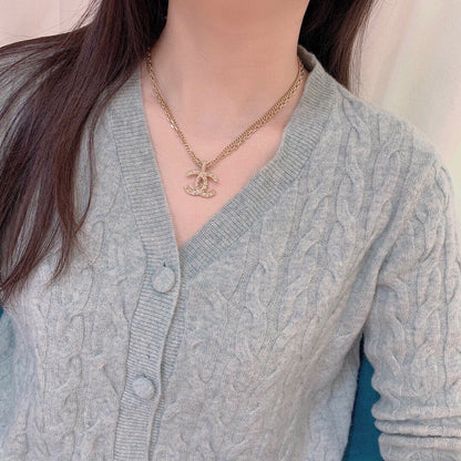 2025 High-end Double-Strand Letter Necklace