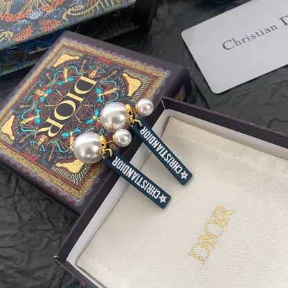 2025 Letters Square Drop Earrings