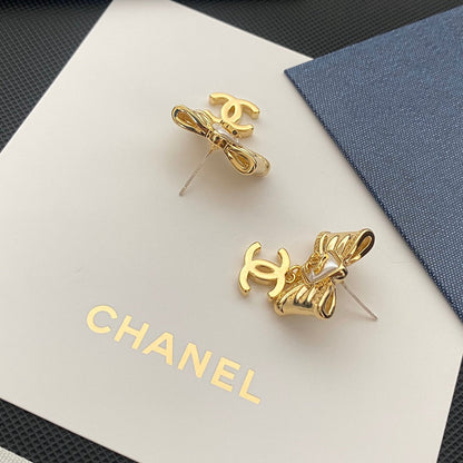 2025 Gentle Bow Logo Earrings