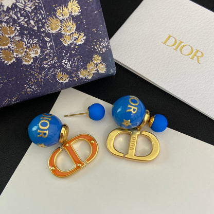 2025 Fashion Glaze CD Drop Earrings