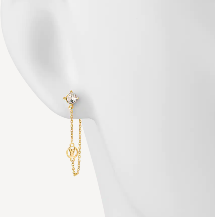 2025 Petit Asymmetric Chain Earrings