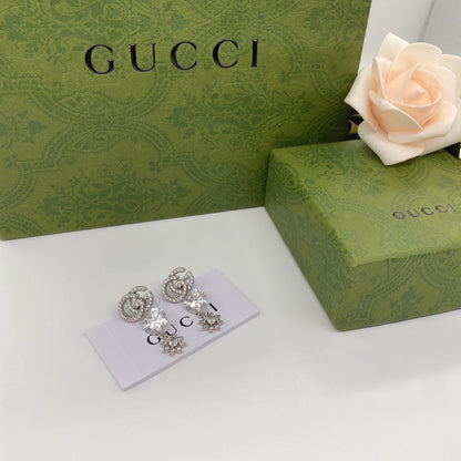 2025 Flower and Double earrings