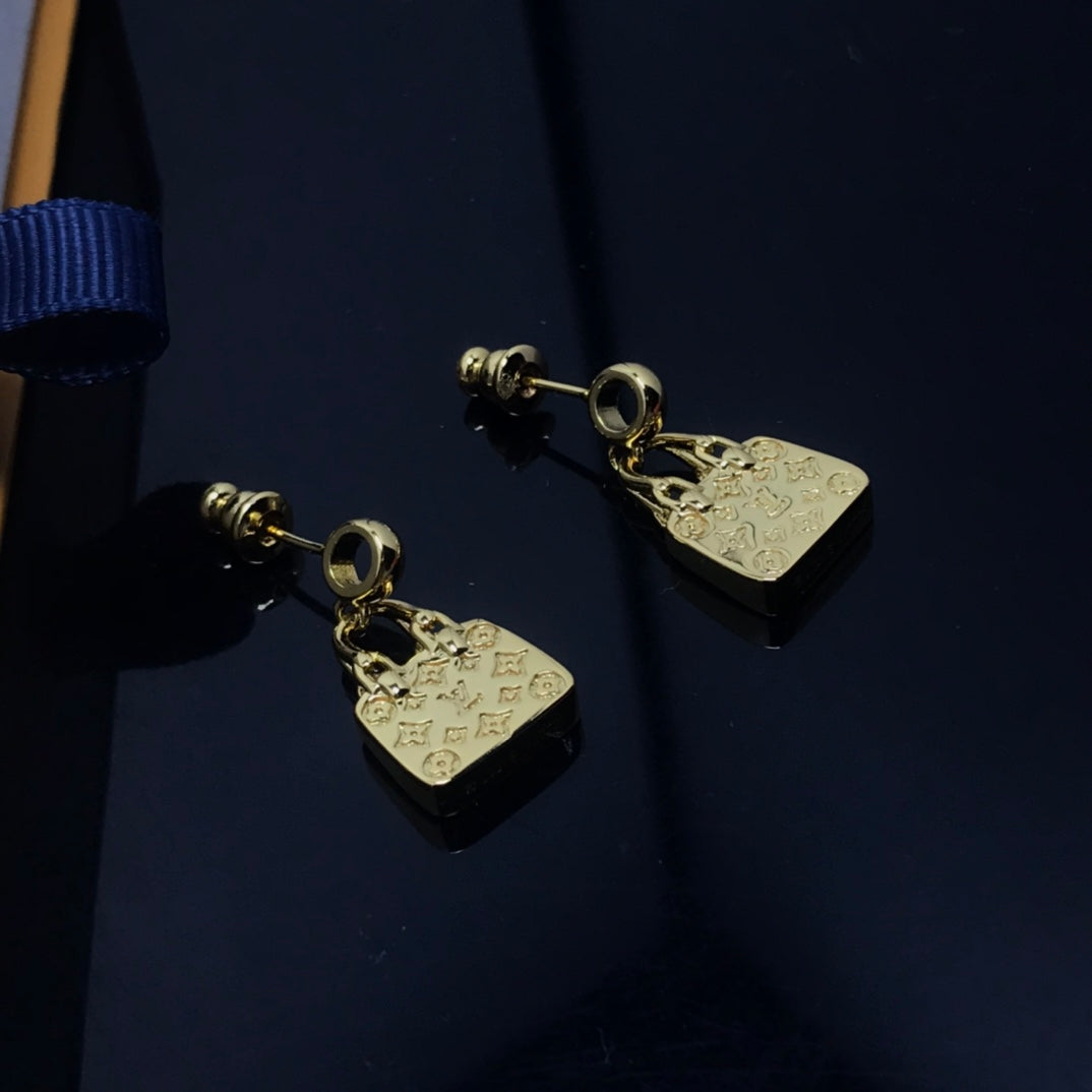 2025 Fashion Tote Drop Earrings