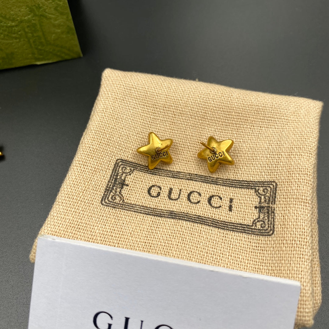 2025 Lucky Stars Letters Earrings