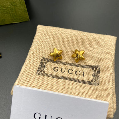 2025 Lucky Stars Letters Earrings