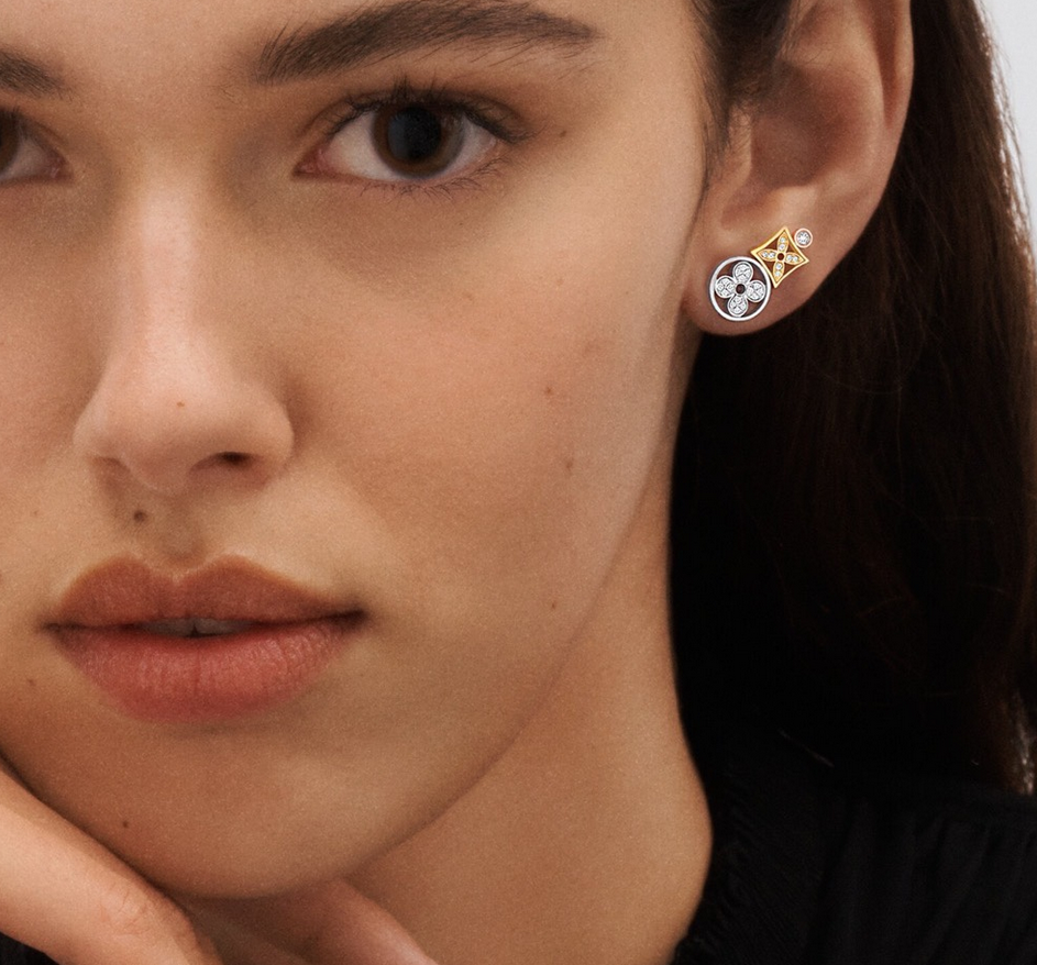 2025 Four Leaf Clover Flower Stud Earrings