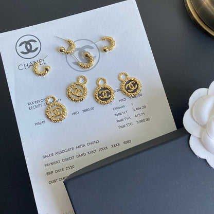 2025 Pleated Design Earrings