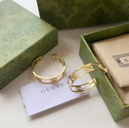 2025 Hollow round earrings